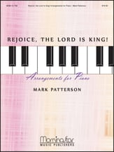 Rejoice the Lord Is King piano sheet music cover